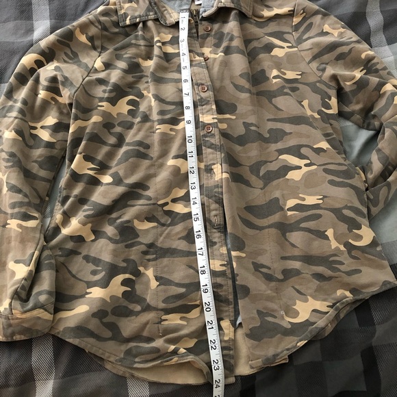 Camo light sweater jacket - Picture 4 of 4